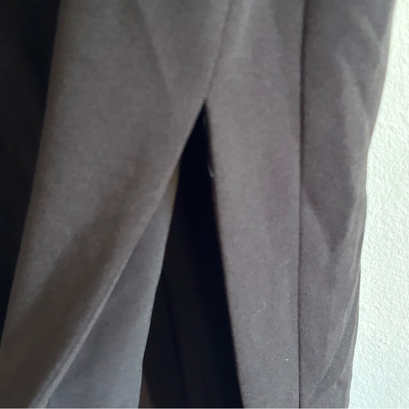 NEW Nookie Sz Small Nouveau Gown in Black Pearl Neckline Slit Crepe Strapless - Picture 8 of 10